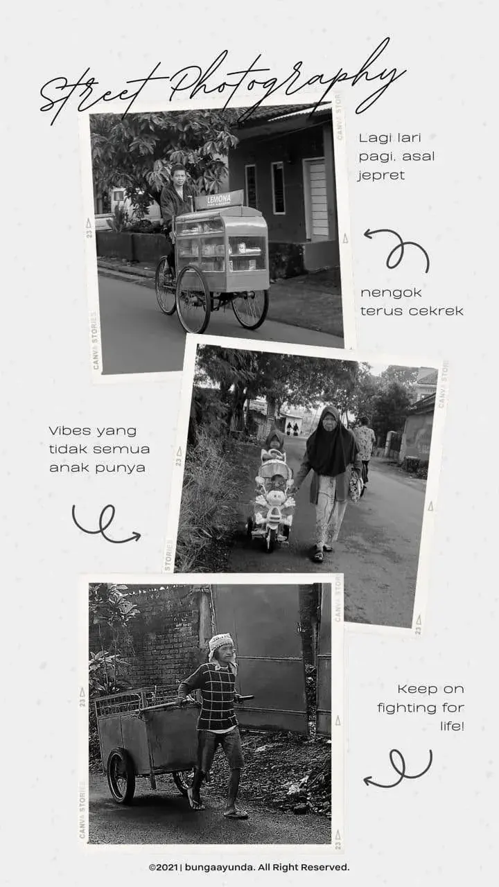 Polaroid Collage Gallery template preview