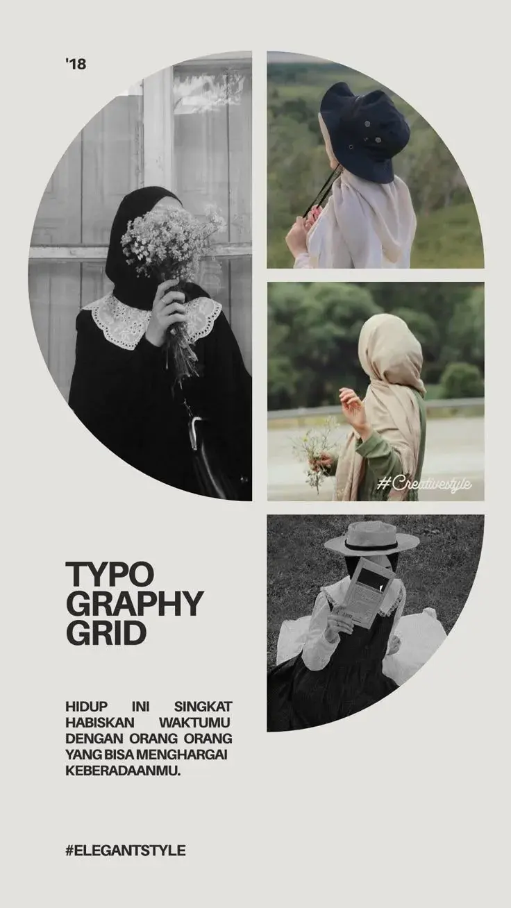 Typography Grid template preview