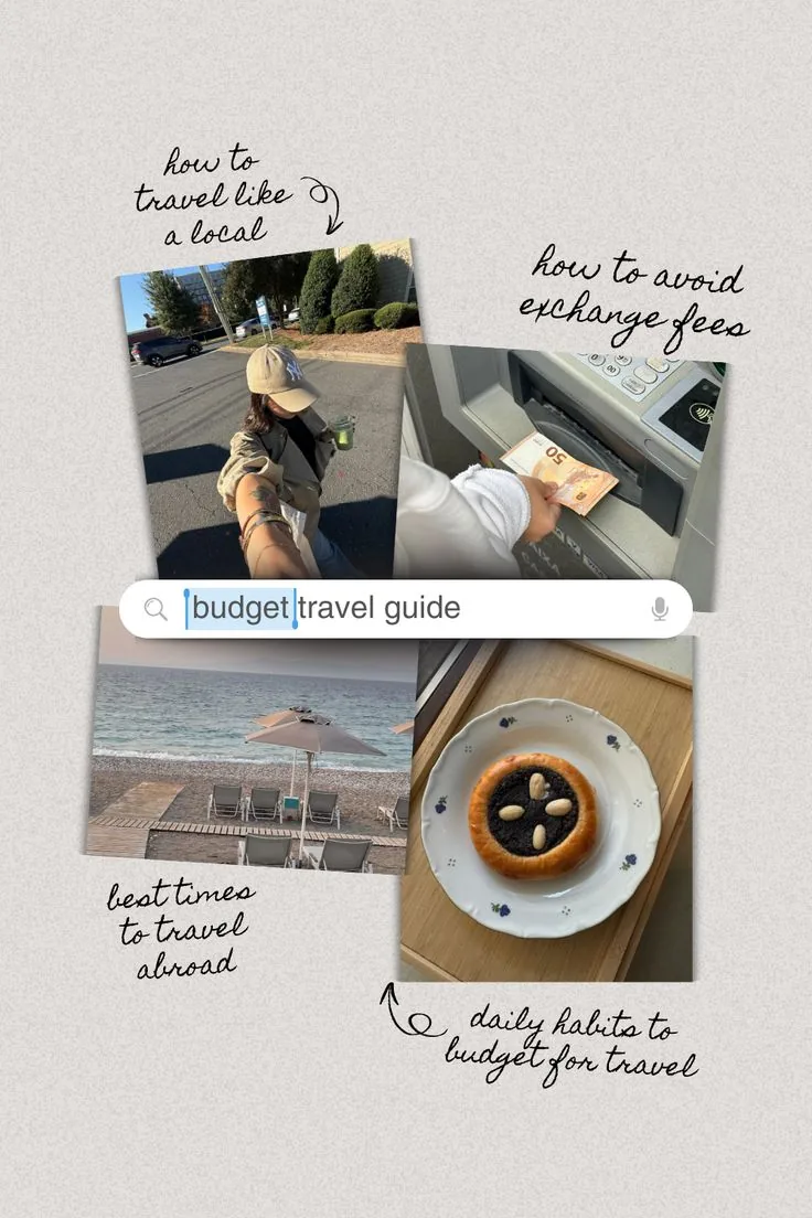 Budget Travel Guide template preview