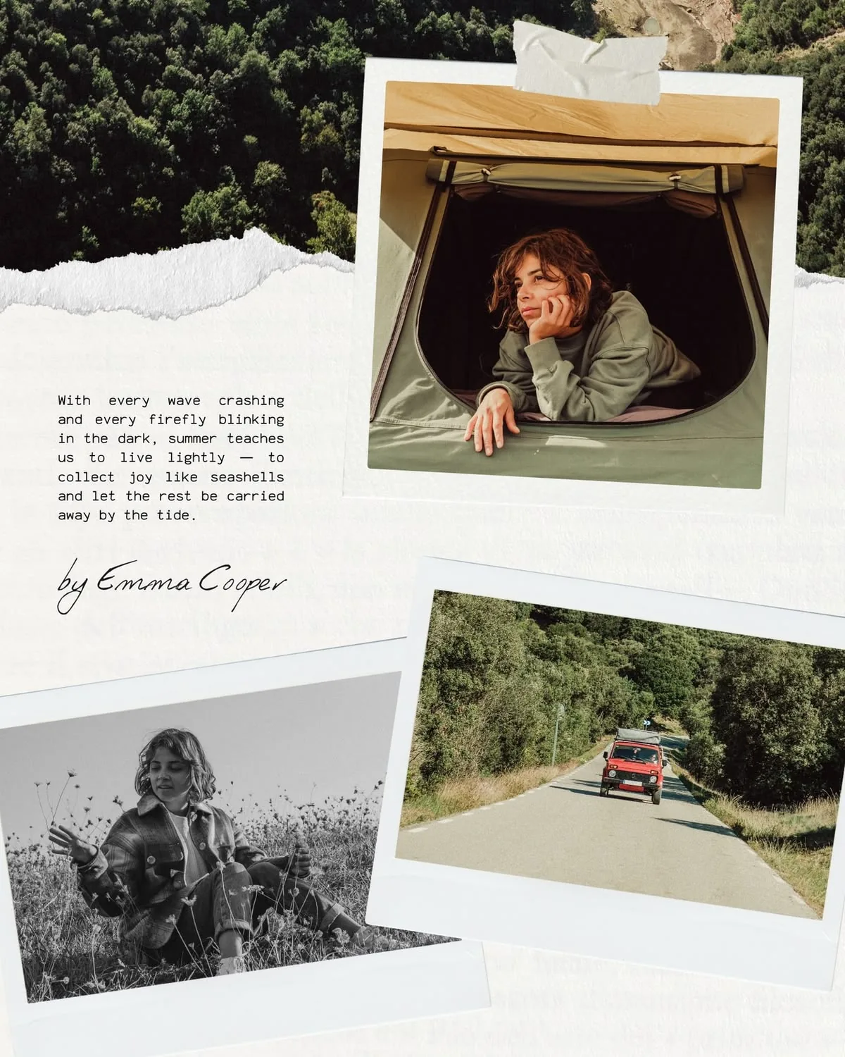 MemoryPaper collage template