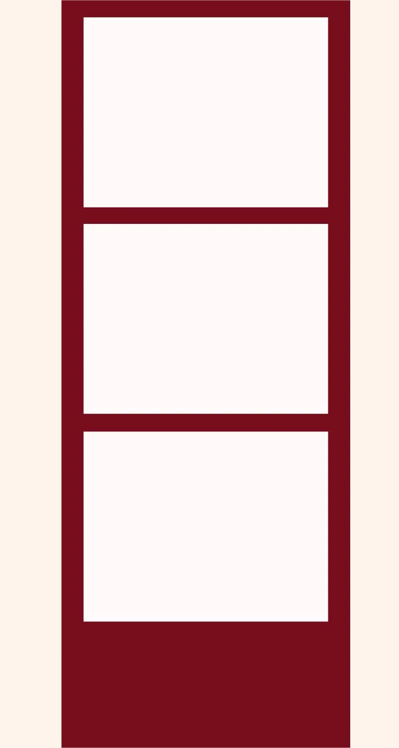 Red Photostrip template preview