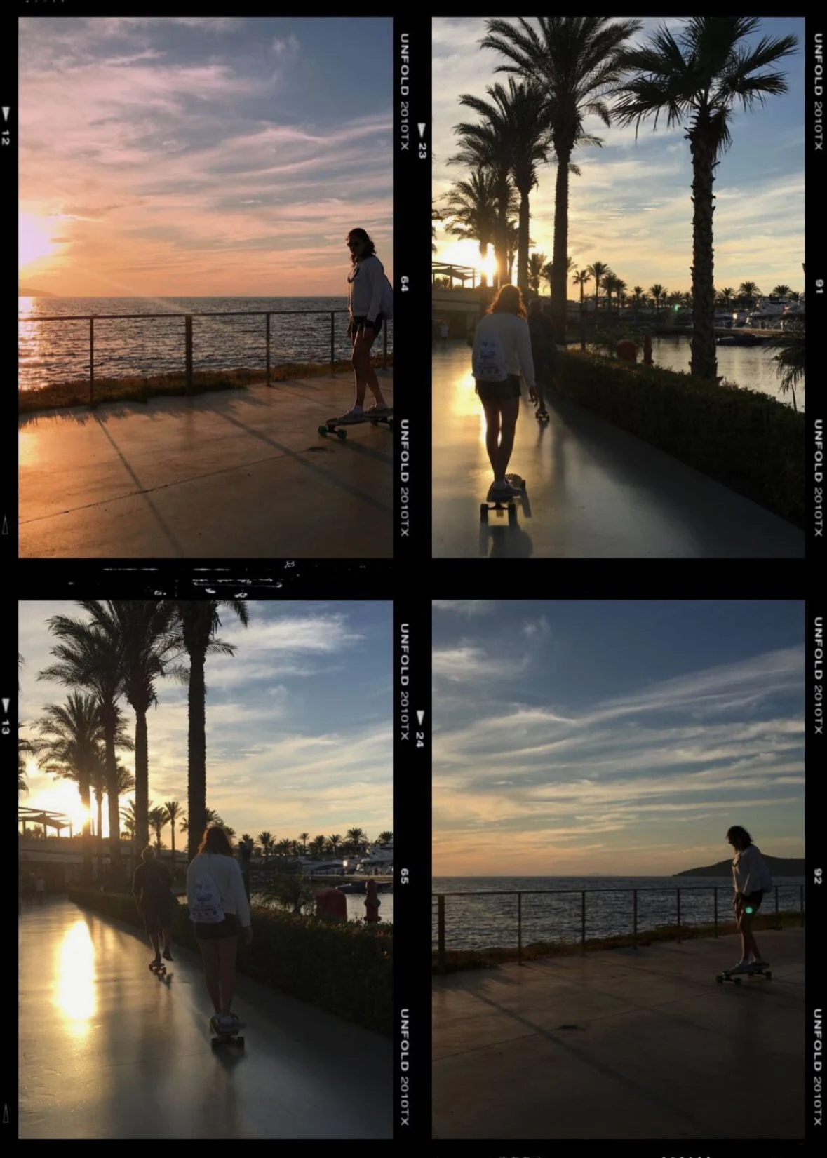 Film strip template